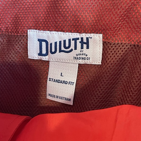 NEW Duluth Trading After Hours Grab Shorts Men's Large Standard Fit 8" Nylon Red - Picture 4 of 10